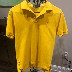 Ralph Lauren yellow men’s polo medium